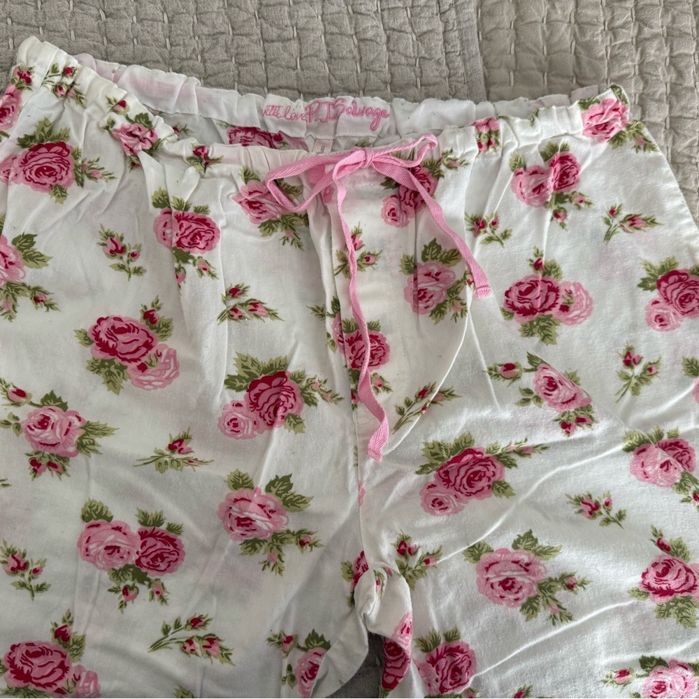 PJ Salvage Pink Floral Women's Pajama Pants